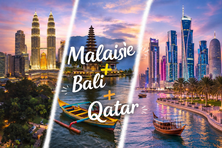 Malaisie + bali + Qatar